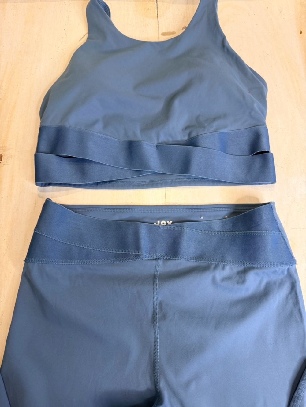 JoyLab Slate Blue Sports Bra - Picture 3 of 8